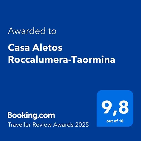 Casa Aletos Roccalumera-taormina *